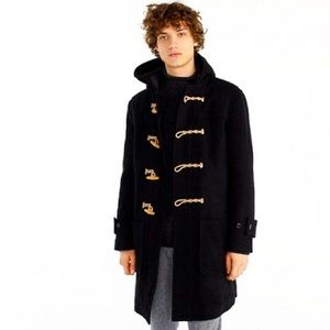 J. Crew Wool Classic Duffle Coat w/ Primaloft